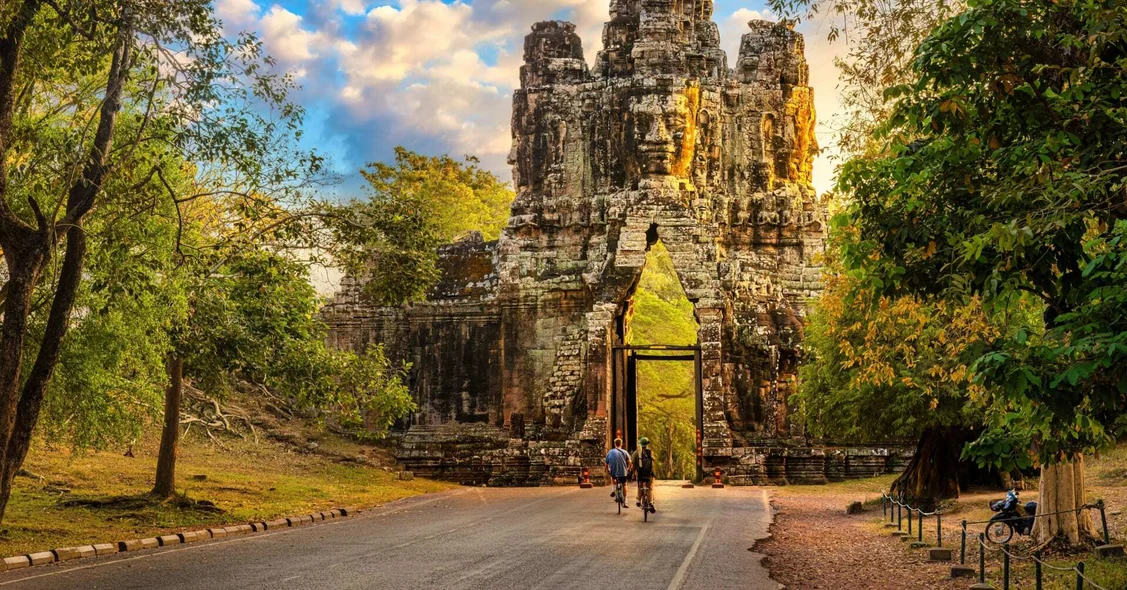 Angkor Thom Gate, Cambodia